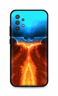 TopQ Samsung A32 5G silicone Fiery Batman 64267 - Phone Cover