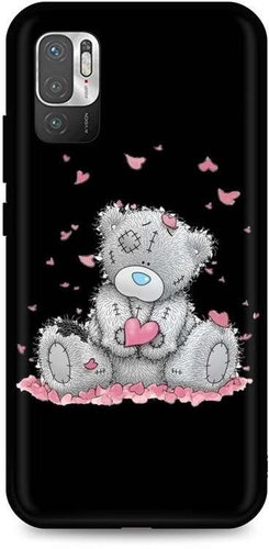 TopQ Xiaomi Redmi Note 10 5G silicone Lovely Teddy Bear 64203 - Phone Cover - Main image