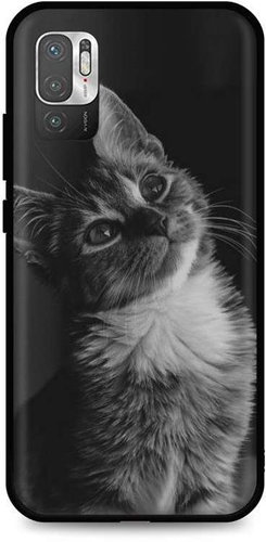 TopQ Xiaomi Redmi Note 10 5G silicone Cute Cat 64199 - Phone Cover - Main image