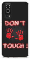 TopQ Vivo Y72 5G silicone Don't Touch Red 64232 - Phone Cover