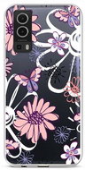 TopQ Vivo Y52 5G Silicone Flowers 64217 - Phone Cover