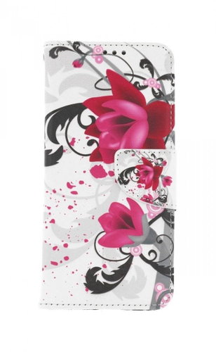 TopQ Realme 8 Book Floral Drawing 64158 - Phone Case - Main image