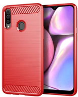 TopQ Samsung A20e silicone red 63905 - Phone Cover