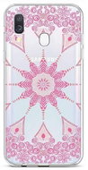 TopQ Samsung A40 silicone Pink Mandala 63899 - Phone Cover