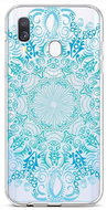 TopQ Samsung A40 silicone Blue Mandala 63897 - Phone Cover