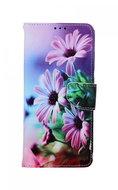 TopQ Xiaomi Redmi Note 9 booklet Purple flowers 60081 - Phone Case
