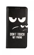 TopQ Xiaomi Redmi Note 10 Pro booklet Don´t Touch 58043 - Phone Case