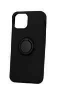 TopQ RING iPhone 13 mini silicone black 64143 - Phone Cover