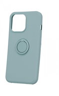 TopQ RING iPhone 13 Pro silicone green 64134 - Phone Cover