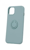 TopQ RING iPhone 13 silicone green 64127 - Phone Cover