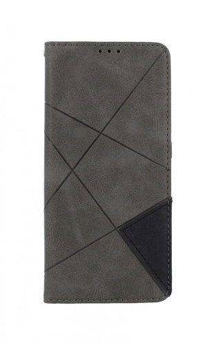 TopQ for Xiaomi Redmi Note 8T booklet Geometric grey 64478 - Phone Case - Main image