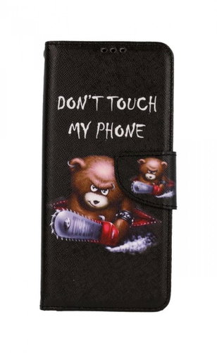 TopQ Vivo Y72 5G book Don't Touch Bear 64427 - Phone Case - Main image