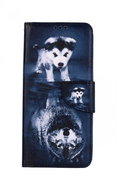 TopQ Vivo Y52 5G book Reflection of the wolf 64410 - Phone Case