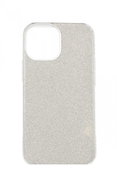 TopQ iPhone 13 mini glitter silver 64541 - Phone Cover