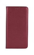 TopQ iPhone 13 Smart Magnetic Booklet Wine 64554 - Phone Case