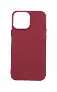 TopQ Basic iPhone 13 Pro Max silicone burgundy 64546 - Phone Cover