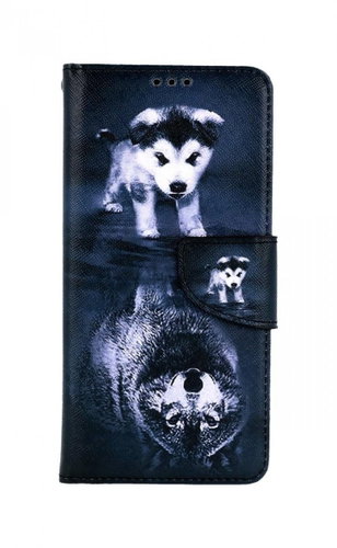 TopQ Xiaomi Redmi Note 10 5G book Reflection of the wolf 64600 - Phone Case - Main image