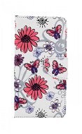 TopQ Xiaomi Redmi Note 10 5G knížkové Flowers 64599 - Pouzdro na mobil