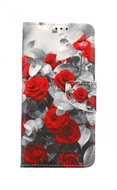 TopQ Realme C11 booklet Red rose mix 63817 - Phone Case