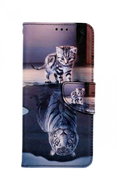 TopQ Realme 8 book Tiger 64135 - Phone Case