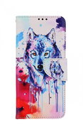 TopQ Realme 7 Pro Book Drawing Wolf 64013 - Phone Case