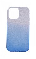 TopQ iPhone 13 Pro Max glitter silver-blue 64839 - Phone Cover