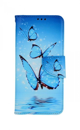 TopQ Realme 8 book Blue Butterflies 64147 - Phone Case - Main image