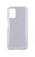 TopQ Samsung A03s glitter silver 63836 - Phone Cover