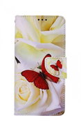 TopQ Realme C11 booklet Red butterfly 63825 - Phone Case