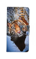 TopQ Realme C11 book Brown Tiger 63811 - Phone Case