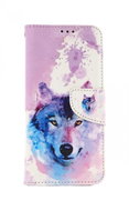 TopQ Realme 8 book polar wolf 64090 - Phone Case