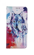 TopQ Realme 8 book Drawing of a wolf 64087 - Phone Case