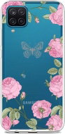 TopQ Samsung A12 silicone Peonies 57758 - Phone Cover