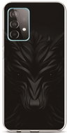 TopQ Samsung A52 silicone Black Wolf 55776 - Phone Cover