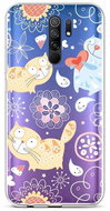 TopQ Xiaomi Redmi 9 silicone Happy Cats 52879 - Phone Cover