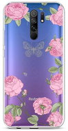 TopQ Xiaomi Redmi 9 silicone Peonies 52873 - Phone Cover