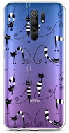 TopQ Xiaomi Redmi 9 Silicone Cats 1 52871 - Phone Cover