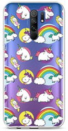 TopQ Xiaomi Redmi 9 silicone Chunky Unicorns 52853 - Phone Cover