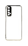 TopQ Frame Realme 7 silicone silver 62031 - Phone Cover