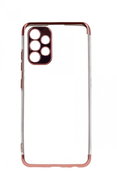 TopQ Frame Samsung A32 silicone pink 61840 - Phone Cover