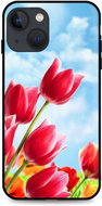 TopQ iPhone 13 silicone Tulips 64890 - Phone Cover