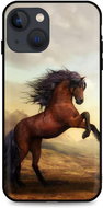 TopQ iPhone 13 silicone Brown Horse 64885 - Phone Cover
