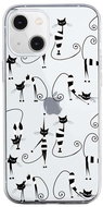 TopQ iPhone 13 silicone Cats 1 64644 - Phone Cover