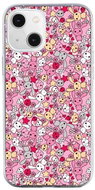 TopQ iPhone 13 silicone Pink Bunnies 64619 - Phone Cover