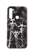 TopQ Xiaomi Redmi Note 8T silicone Giraffes 64366 - Phone Cover