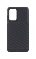Forcell Thunder Samsung A52 silicone black 64327 - Phone Cover