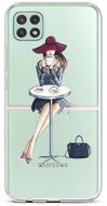 TopQ Samsung A22 5G silicone Lady 6 65106 - Phone Cover