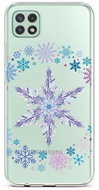 TopQ Samsung A22 5G silicone Snowflake 65084 - Phone Cover