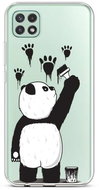 TopQ Samsung A22 5G silicone Rebel Panda 65074 - Phone Cover