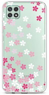 TopQ Samsung A22 5G silicone Pink Blossom 65067 - Phone Cover